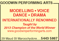 Goodwin Performing Arts - Education NSW 4