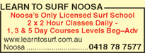 Learn To Surf Noosa - Education NSW 1