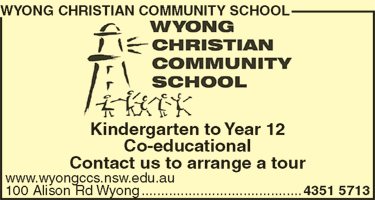 Wyong Christian Community School - Education NSW 3