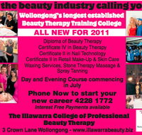Llawarra College of Professional Beauty Therapy - Education NSW