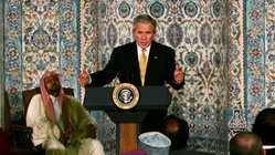 Bush revives 'Islam is peace' message with fresh focus on post-9/11 mosque visit Education NSW